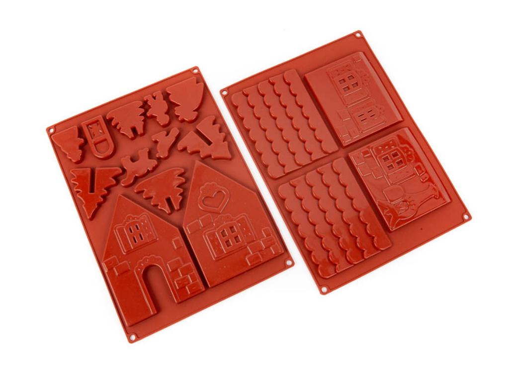 Gingerbread House Silicone Mould - Small