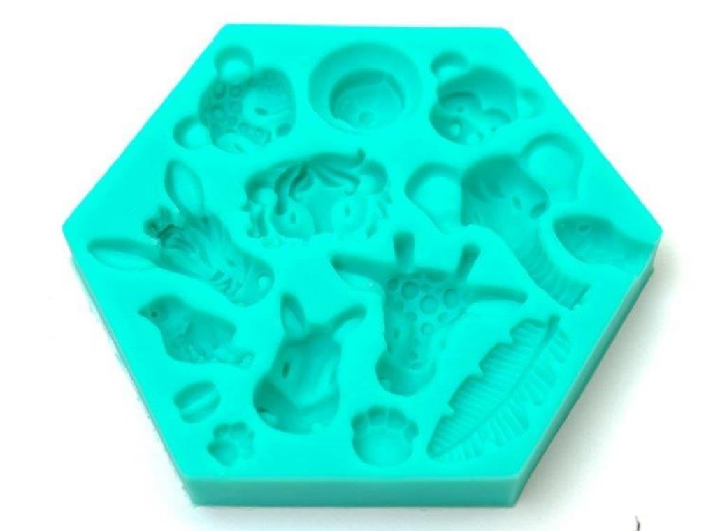 Silicone Mould - Jungle Animals