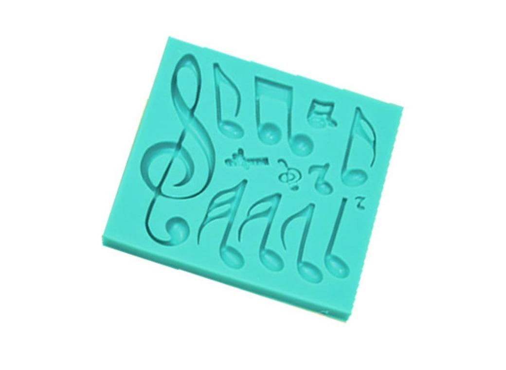 Silicone Mould - Musical Notes