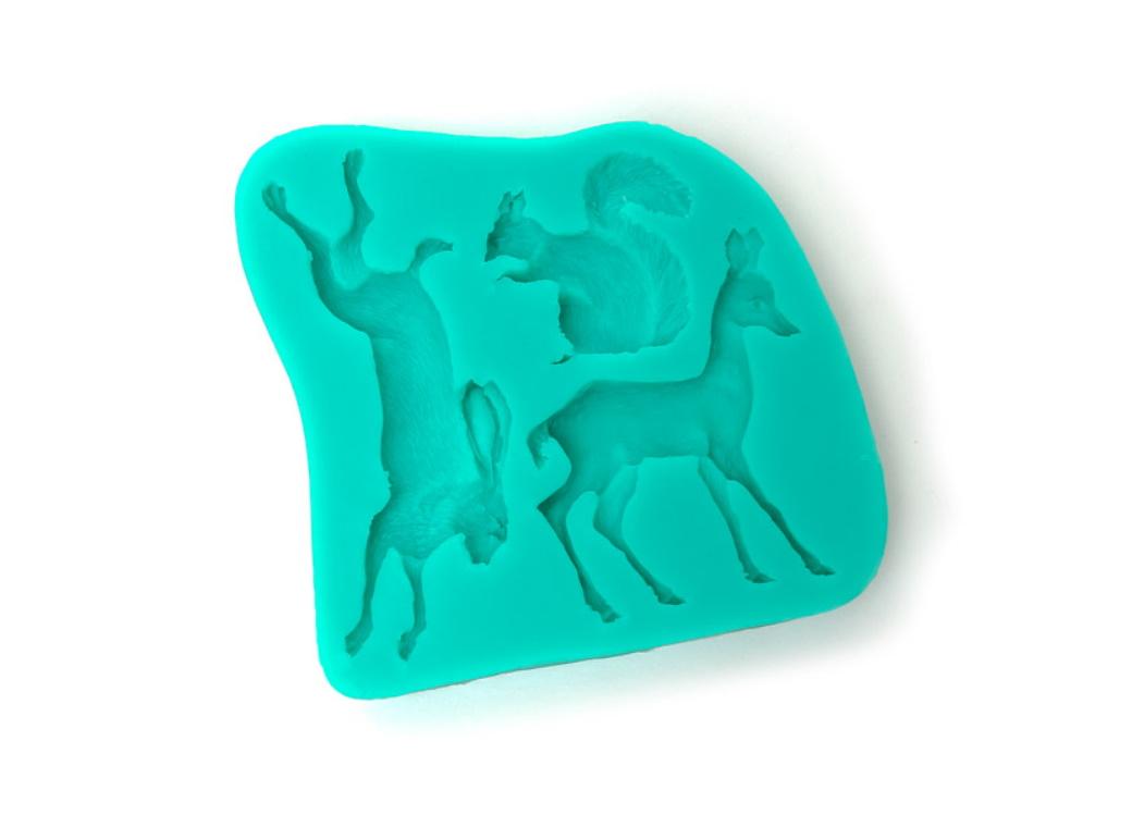 Silicone Mould - Woodland Animals