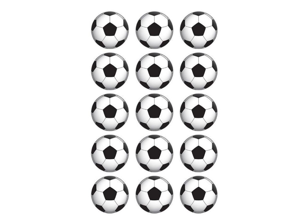 Edible Icing Cupcake Images - Soccer