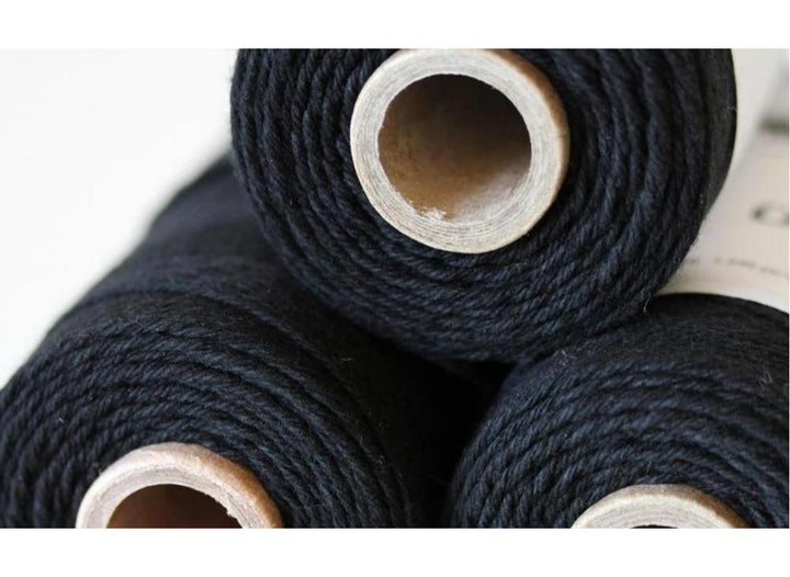 100% Cotton Bakers Twine - Solid Charcoal