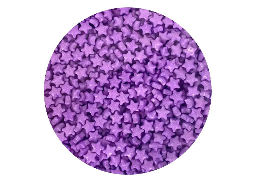 Sprinkle Shapes - Purple Stars