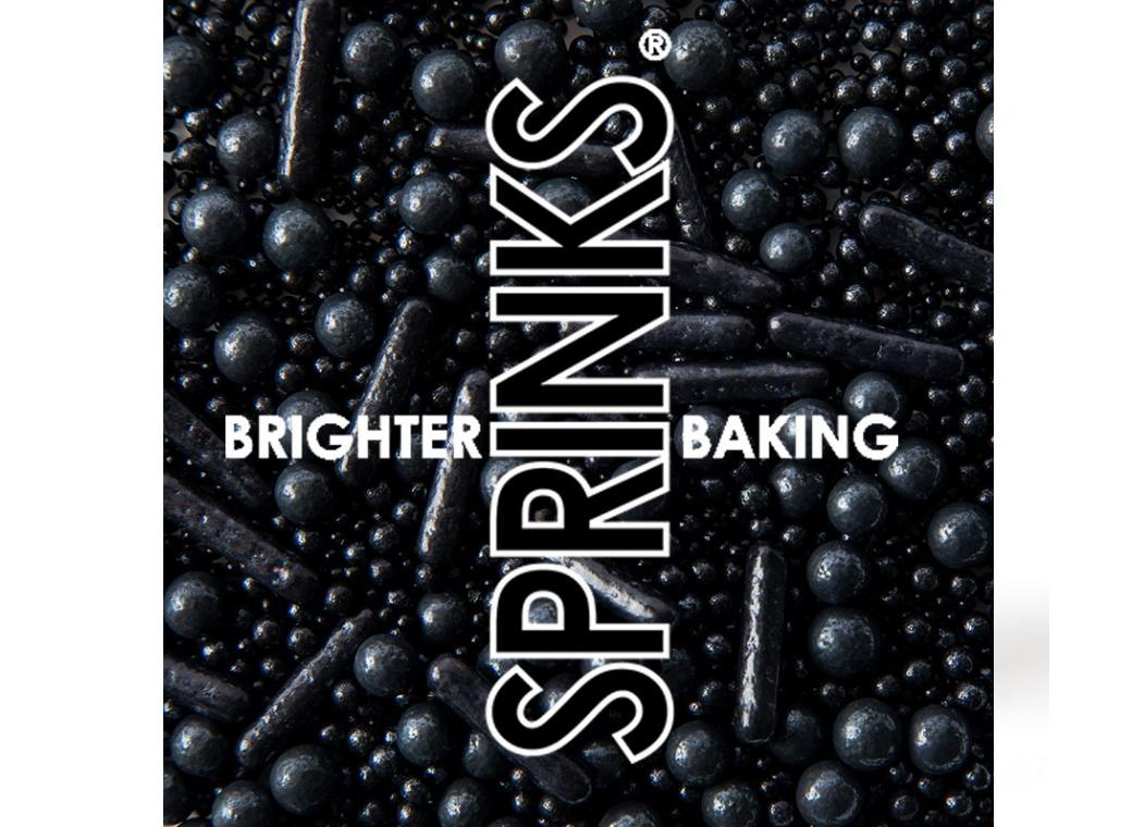 Sprinks Bubble & Bounce Sprinkles - Black 500g