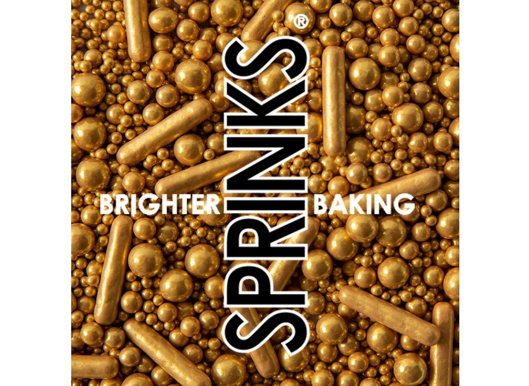 Sprinks Bubble & Bounce Sprinkles - Matte Gold