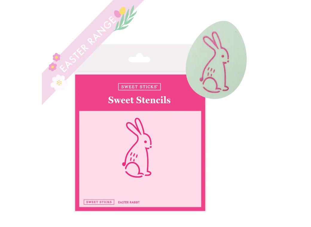 Sweet Sticks Stencil - Easter Rabbit