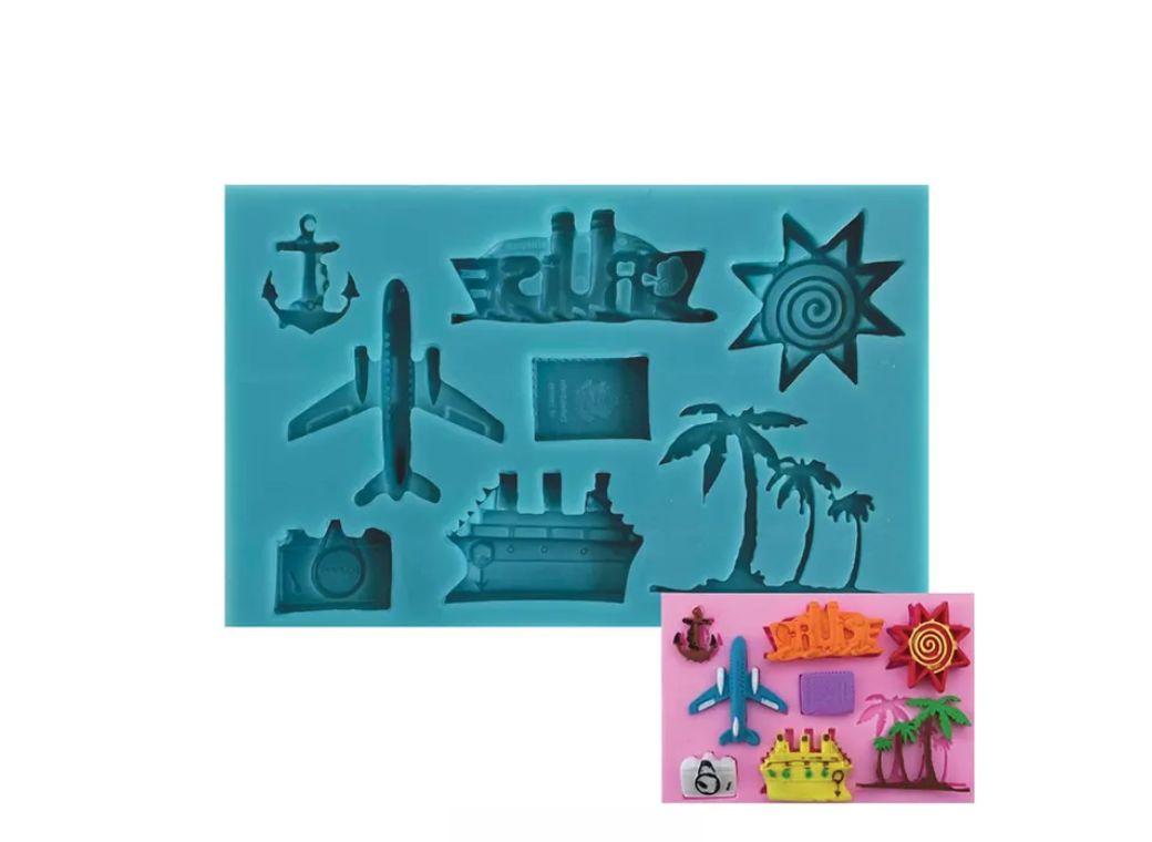 Tropical Cruise Holiday Silicone Mould