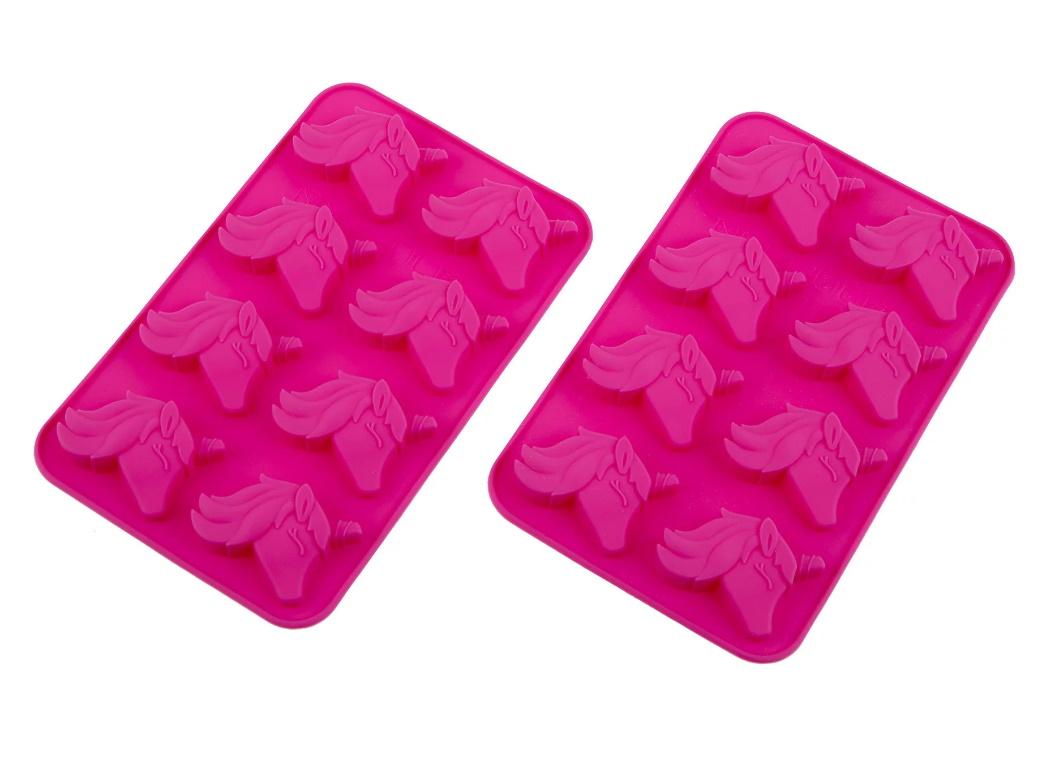 Unicorn Silicone Chocolate Moulds 2pk