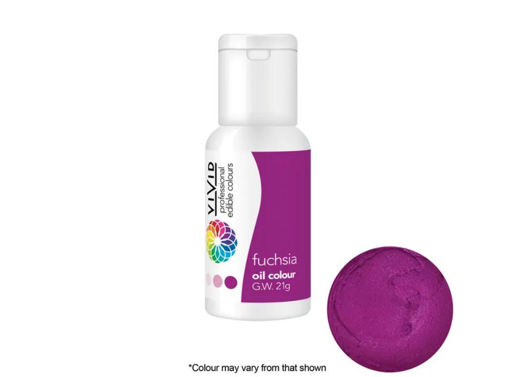 Vivid Oil Colour - Fuchsia