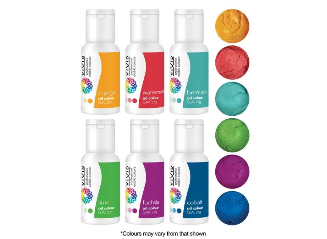 Vivid Oil Colour - Tropical 6pk