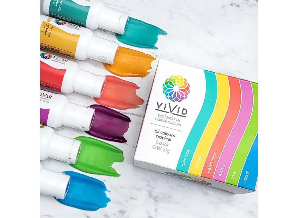 Vivid Oil Colour - Tropical 6pk