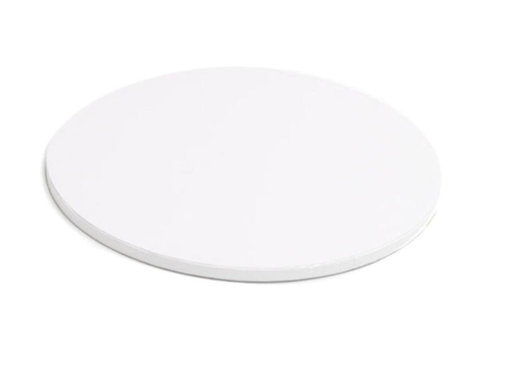 White Drum Cake Board - 9"