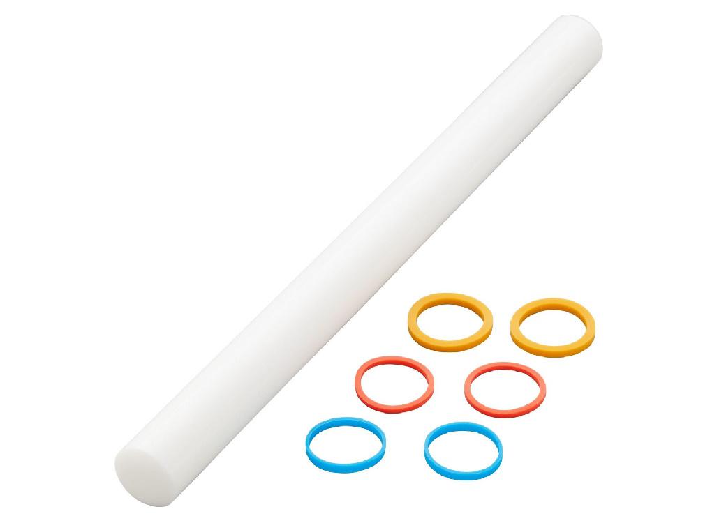 Wilton 20" Wide Glide Rolling Pin with Guide Rings