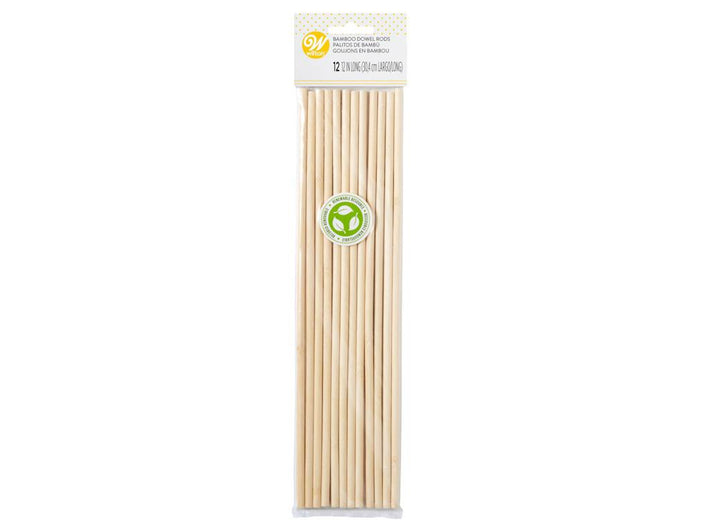 Wilton Bamboo Dowel Rods 12pk