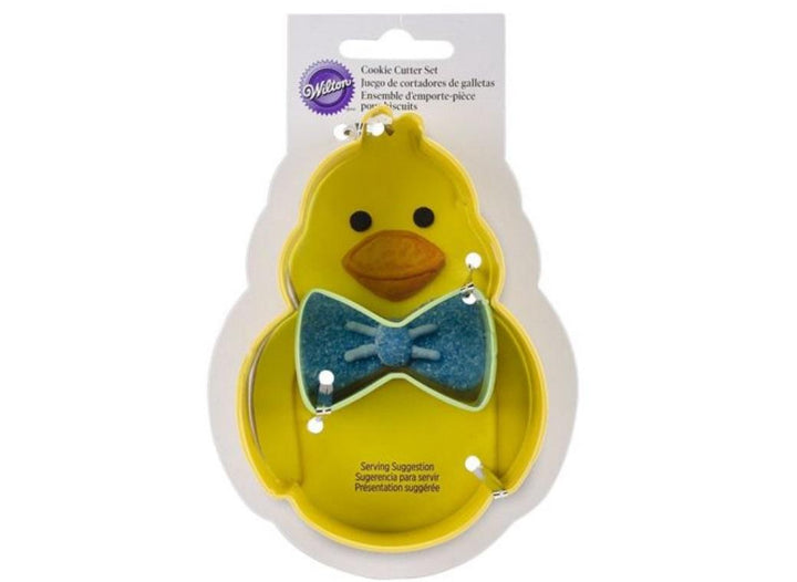 Wilton Chick with Bowtie Cutter Set