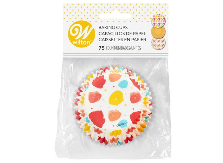 Wilton Modern Dots Cupcake Cases 75pk