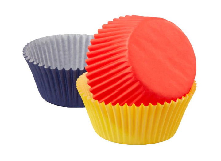 Wilton Cupcake Cases - Primary Colours 75pk