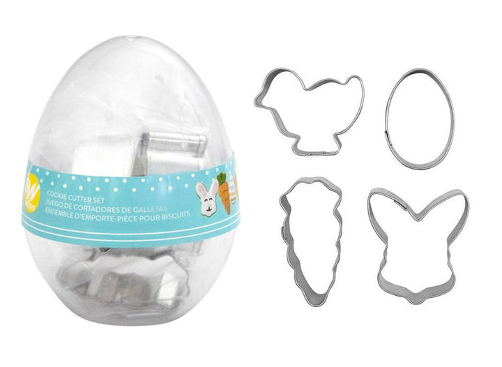 Wilton Easter 4pce Mini Cookie Cutters Set