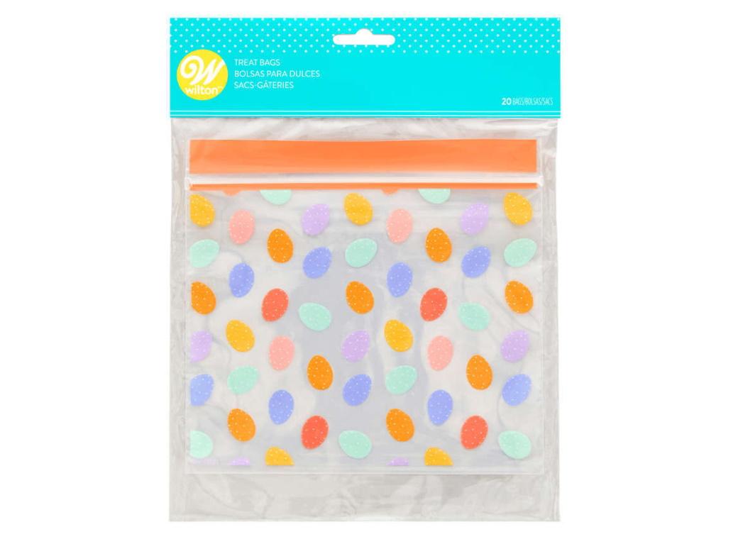 Wilton Easter Eggs Resealable Treat Bags 20pk