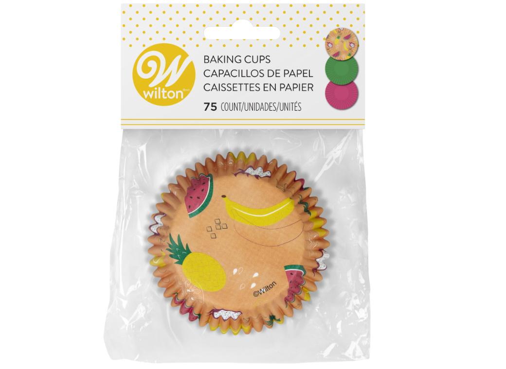 Wilton Fruit Cupcake Cases 75pk