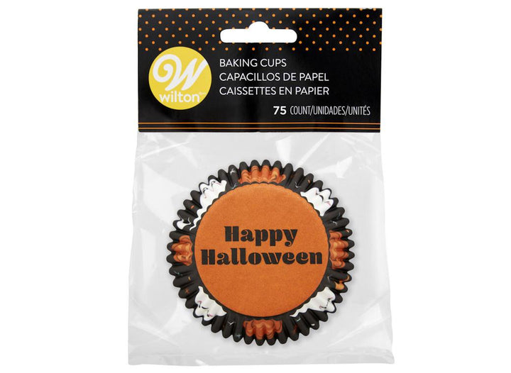 Wilton Happy Halloween Cupcake Cases 75pk