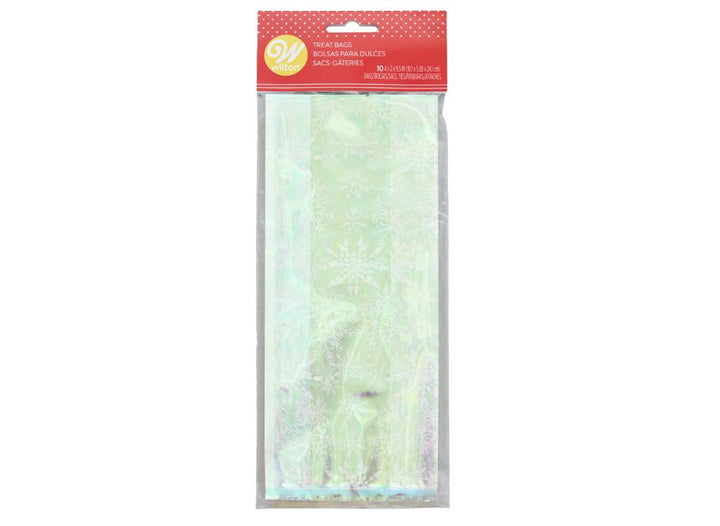 Wilton Iridescent Snowflakes Treat Bags 10pk