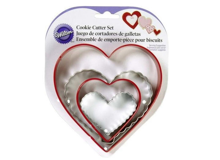 Wilton Nesting Hearts 4pce Cookie Cutter Set