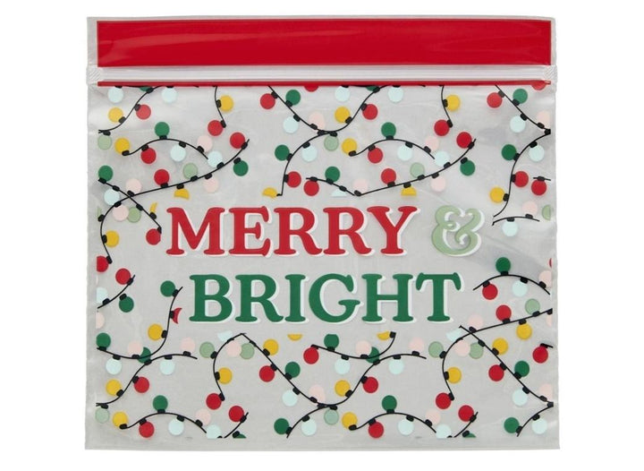 Wilton Merry & Bright Resealable Treat Bags 20pk