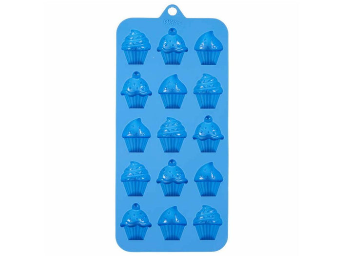 Wilton Silicone Candy Mould - Cupcakes