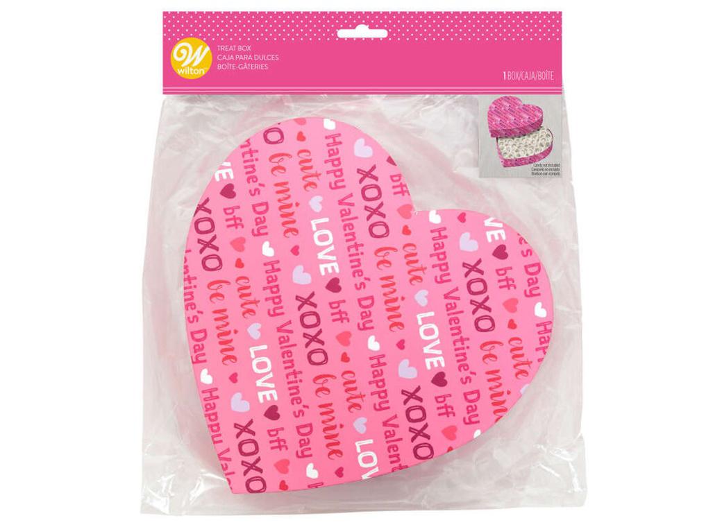 Wilton Heart-Shaped Valentine Treat Box