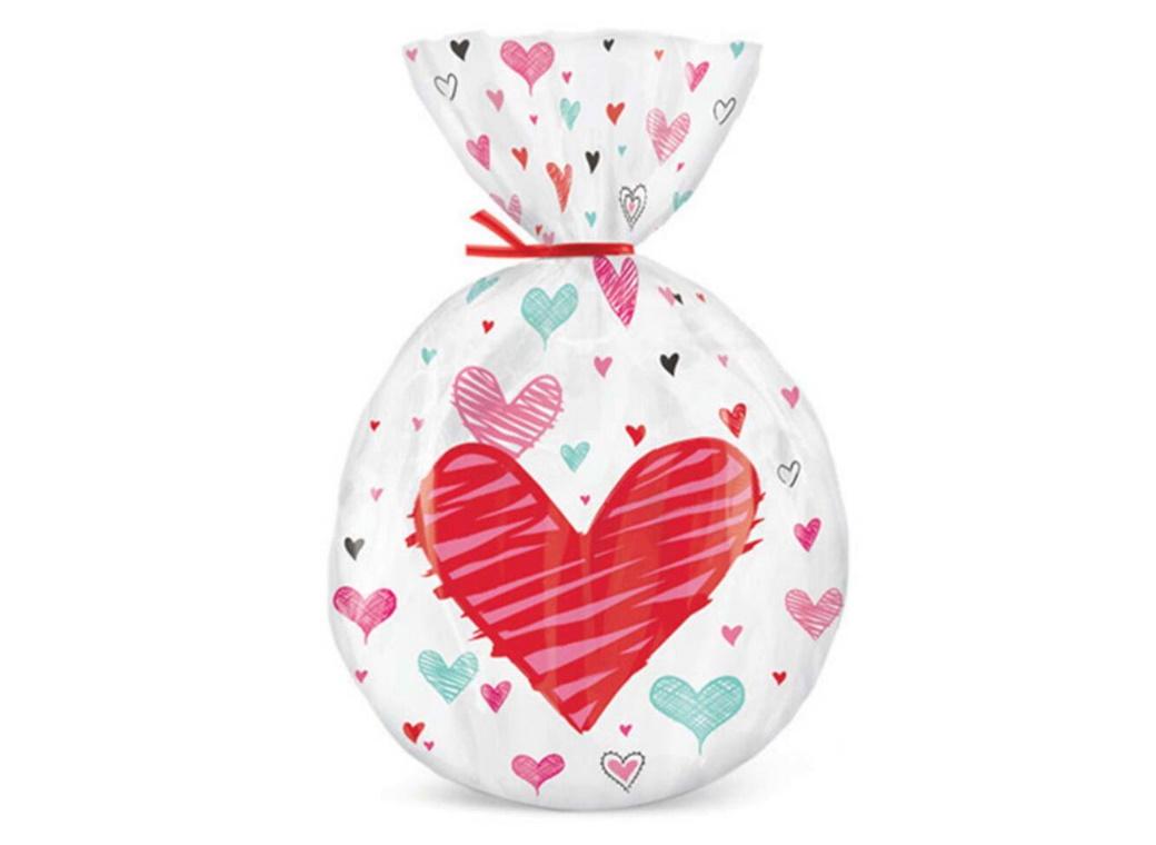 Wilton Spread Love Shaped Treat Bags 15pk