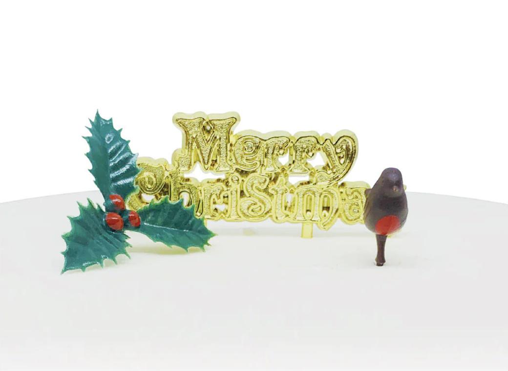 Yule Log Decorating Kit